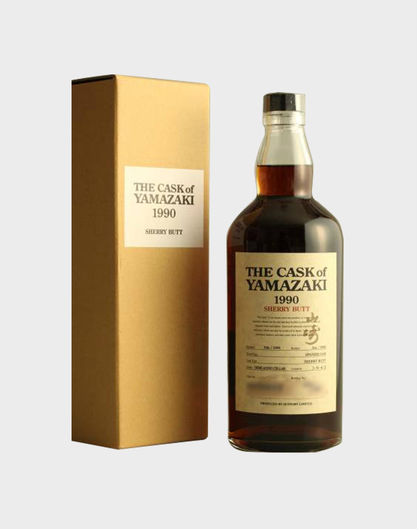 Suntory The Cask of Yamazaki 1990 Sherry Butt