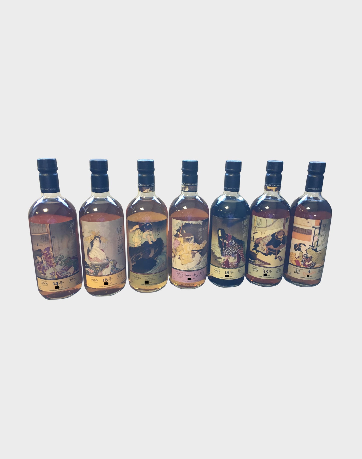 Karuizawa Ghost Series 7 Bottles No Box