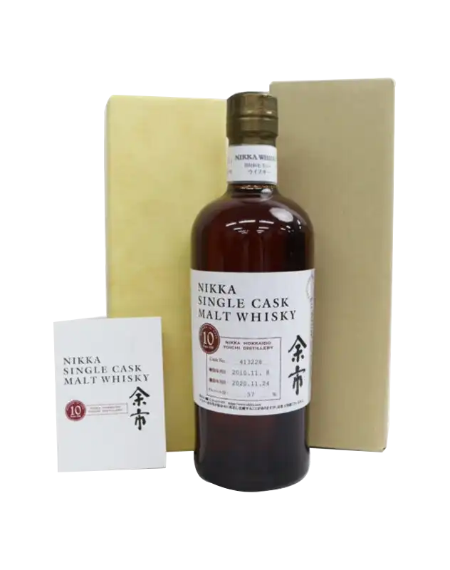 Nikka Yoichi 10 Years Old Single Cask #413228 – dekantā