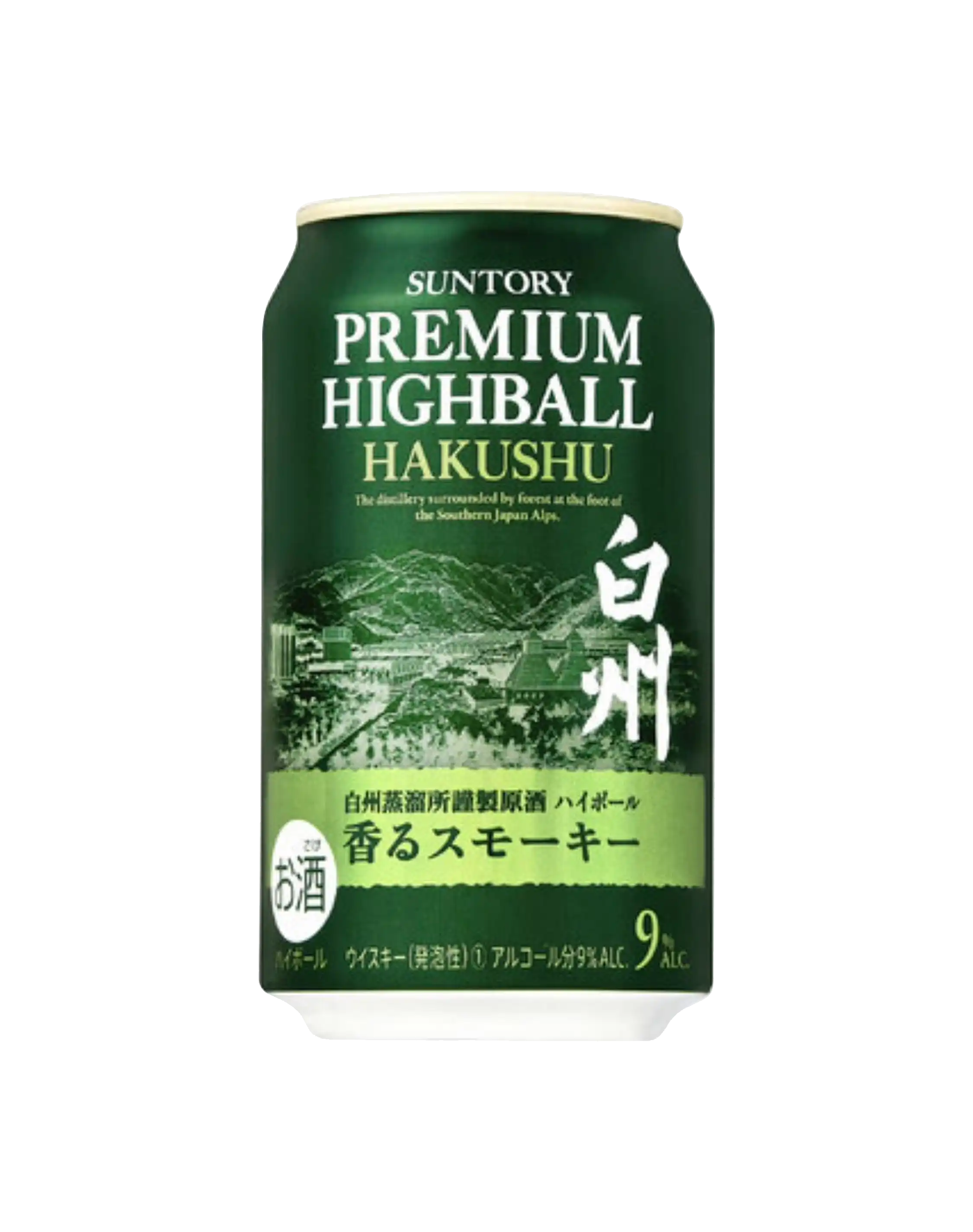 SUNTORY HAKUSHU HIGHBALL 350ml x 24本 Suntory Premium Highball Hakushu
