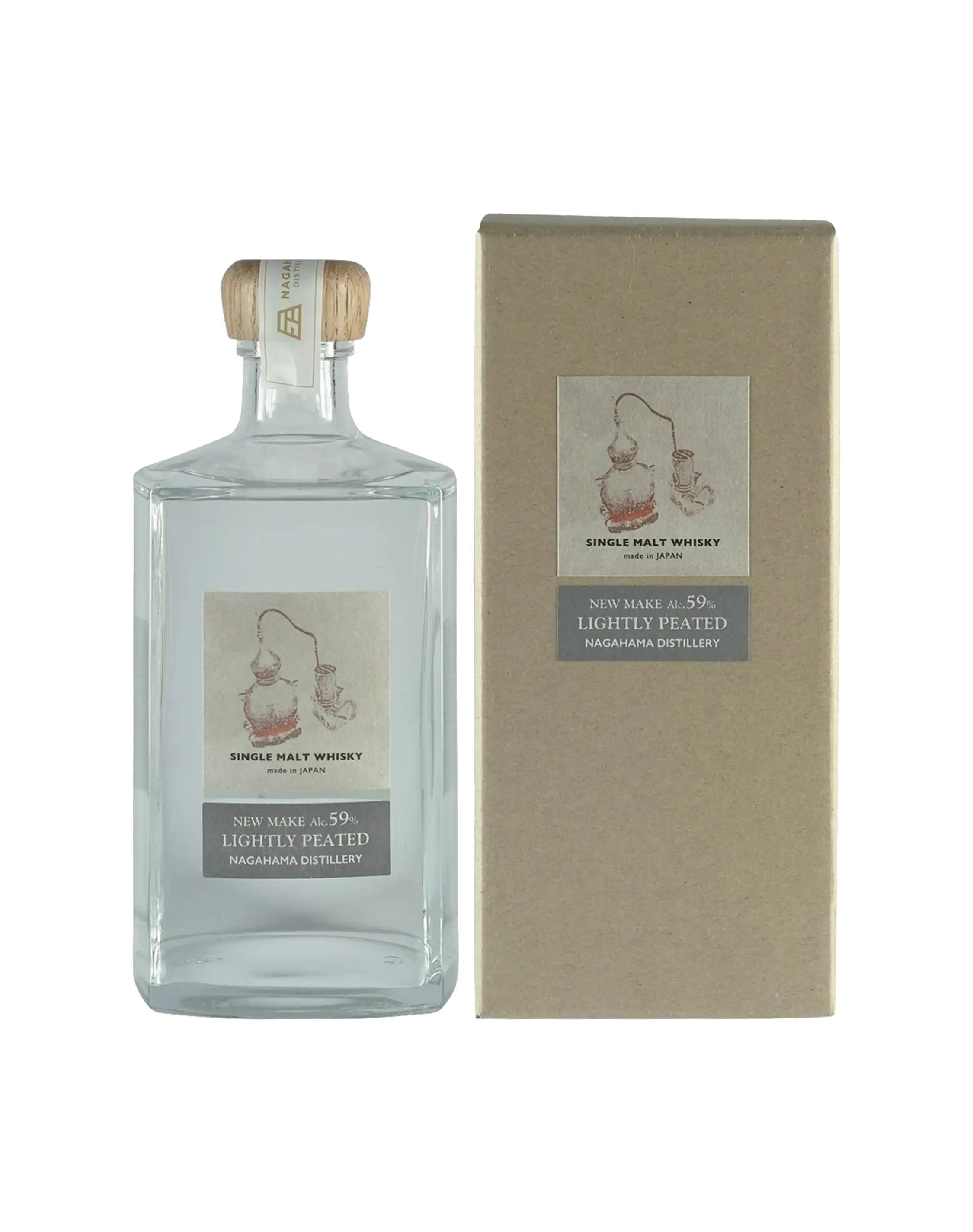Nagahama Lightly Peated Japanese Single Cask Malt Whisky | dekantā Nagahama Lightly Peated Japanese Single Cask Malt Whisky | dekantā