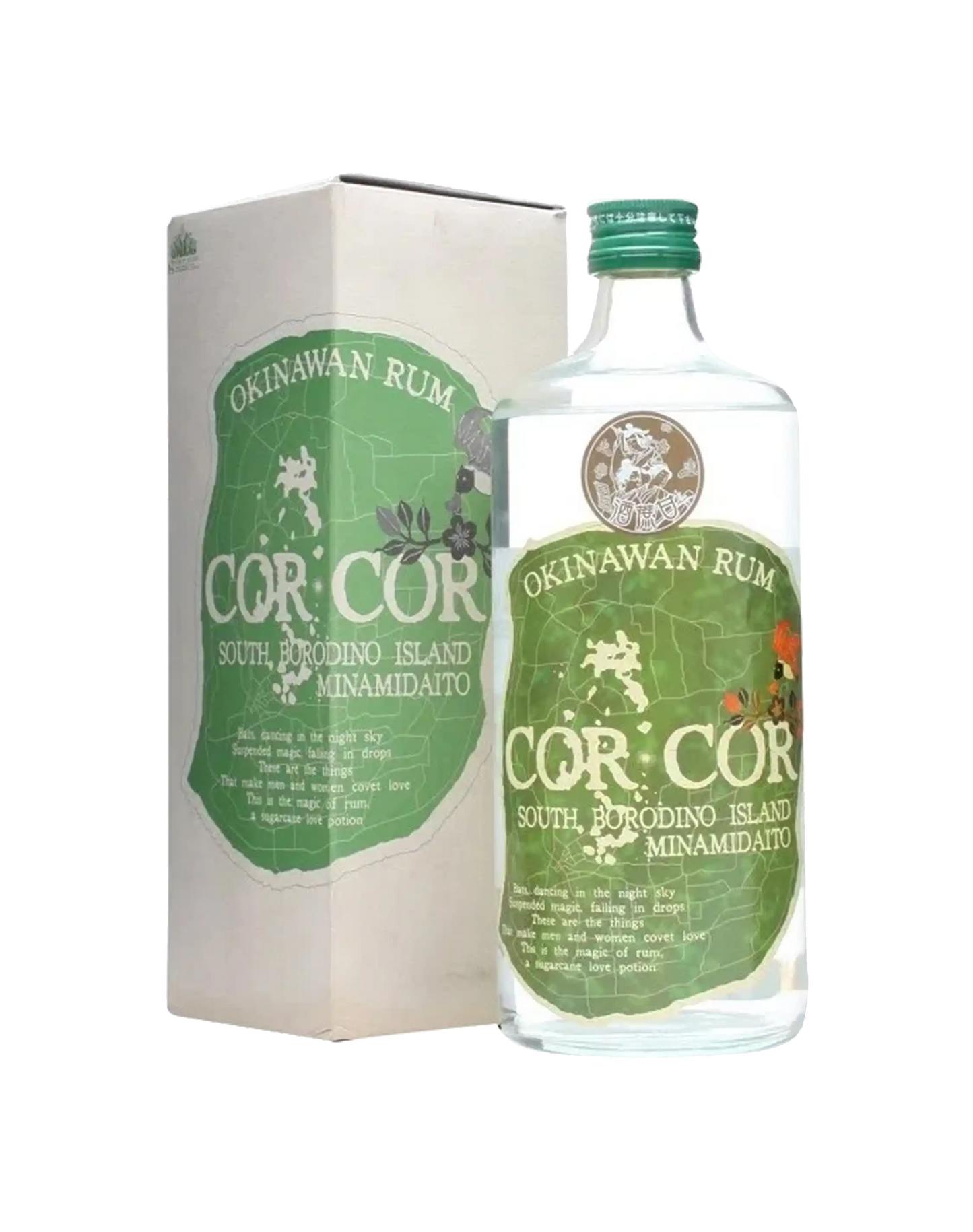 Okinawan Rum " Cor Cor" Green Label