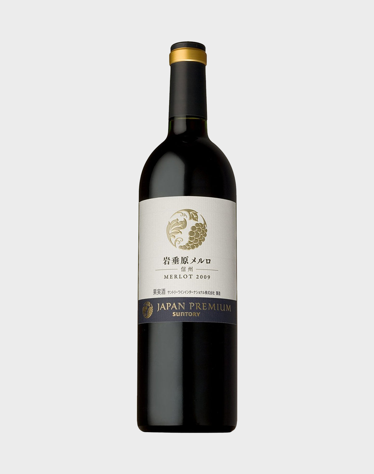 Suntory Japan Premium Iwadarehara Merlot 2009