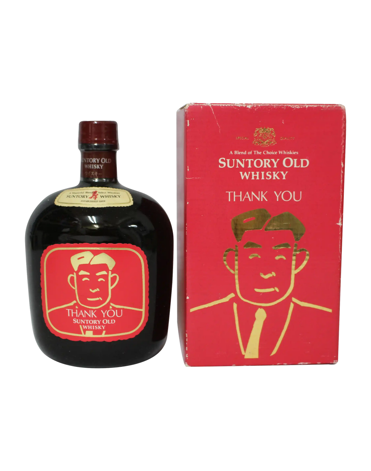 Suntory Old Whisky Keizo Saji THANK YOU