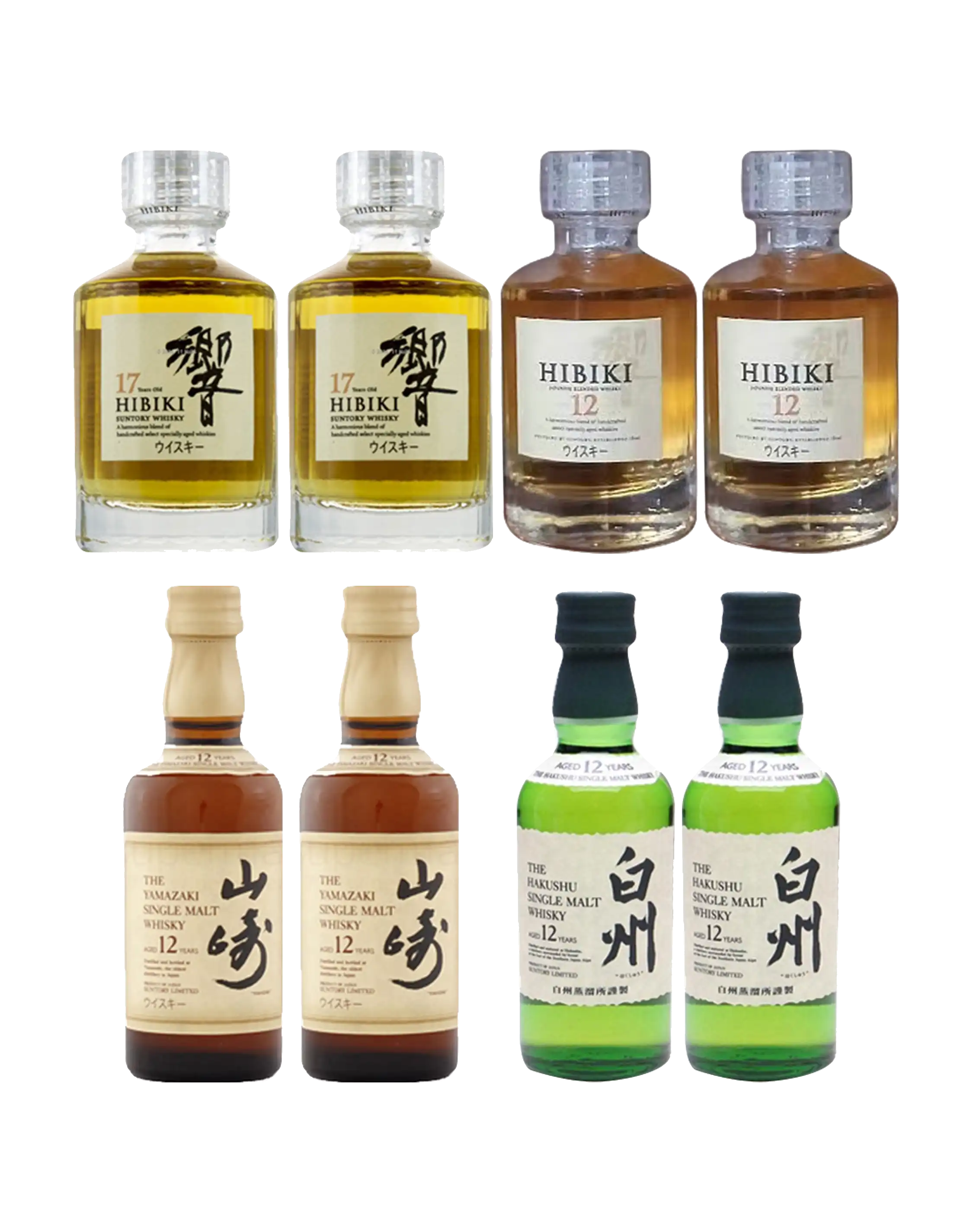 Suntory Sampler Pack 8 Miniature Bottles | dekantā Suntory Sampler Pack 8 Miniature Bottles | dekantā
