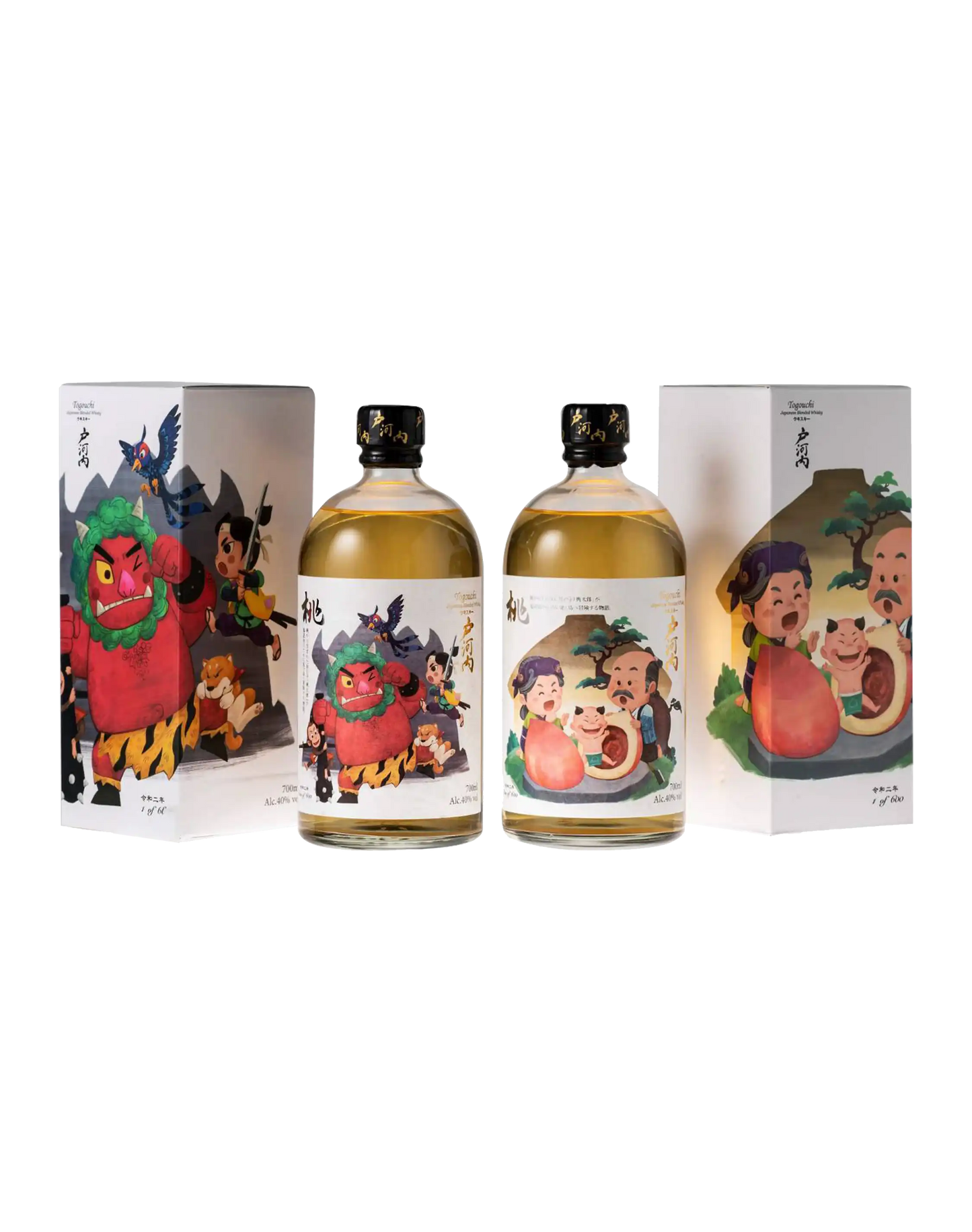 Togouchi "Momotarō" Special Limited Edition (2 bottles set)