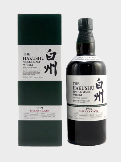 Suntory Hakushu 1989 Sherry Cask
