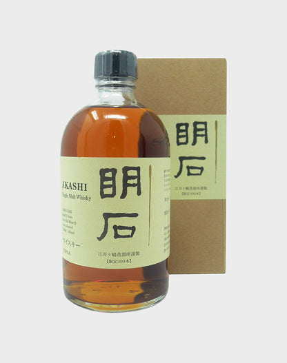 Akashi Single Malt Whisky 3 Years Old “Japanese Label”