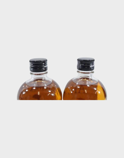Akashi White & Red Oak Bottle Set