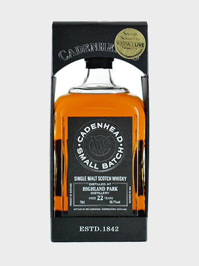 Whisk-E Cadenheads 22 Year Old