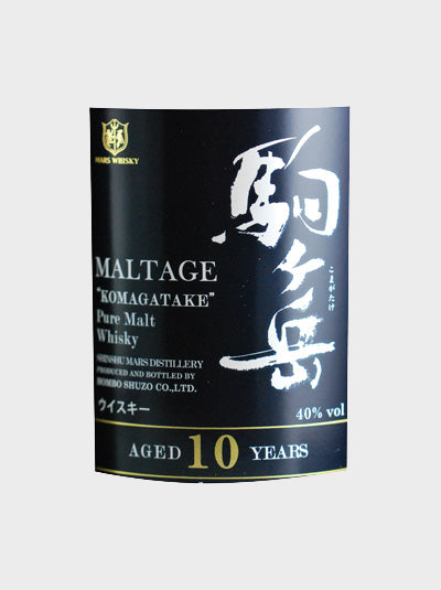 Mars Maltage Komagatake Pure Malt 10 Year Old