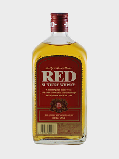 Old Red Label Suntory Whisky Since 1930