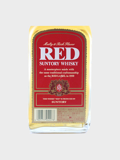 Old Red Label Suntory Whisky Since 1930