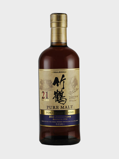 Nikka Taketsuru 21 Year Old 80th Anniversary Port Wood Finish Whisky