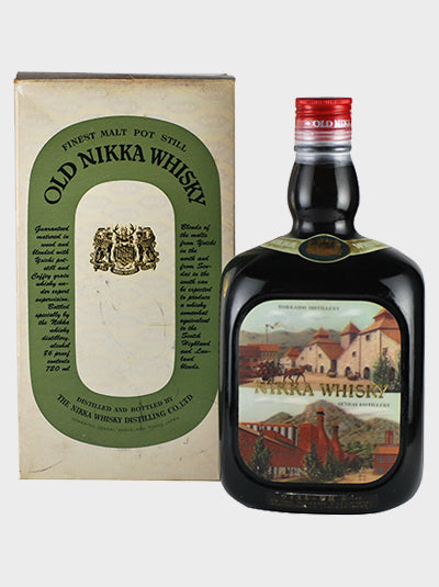 Old Nikka Sendai Distillery Completion Commemoration 3D Label Bottle