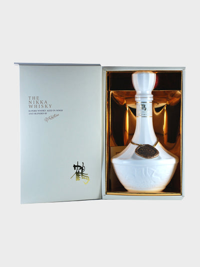 Nikka Whisky Tsuru 17 Year Old White Ceramic Bottle