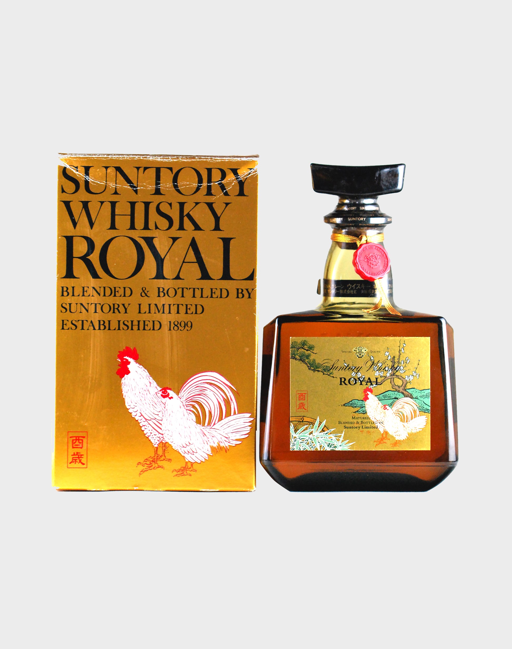 Suntory Royal Year of the Rooster Label