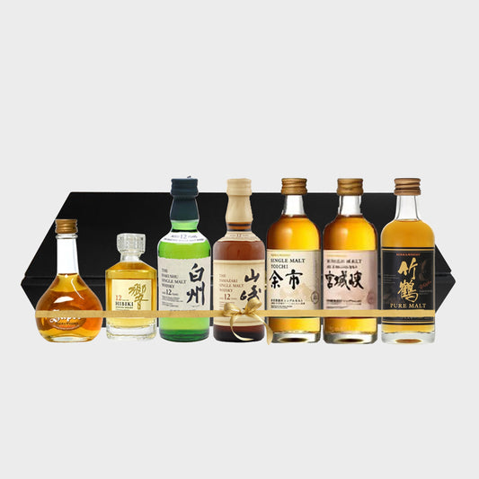 Japanese Whisky Miniature Gift Set (7 Bottles)