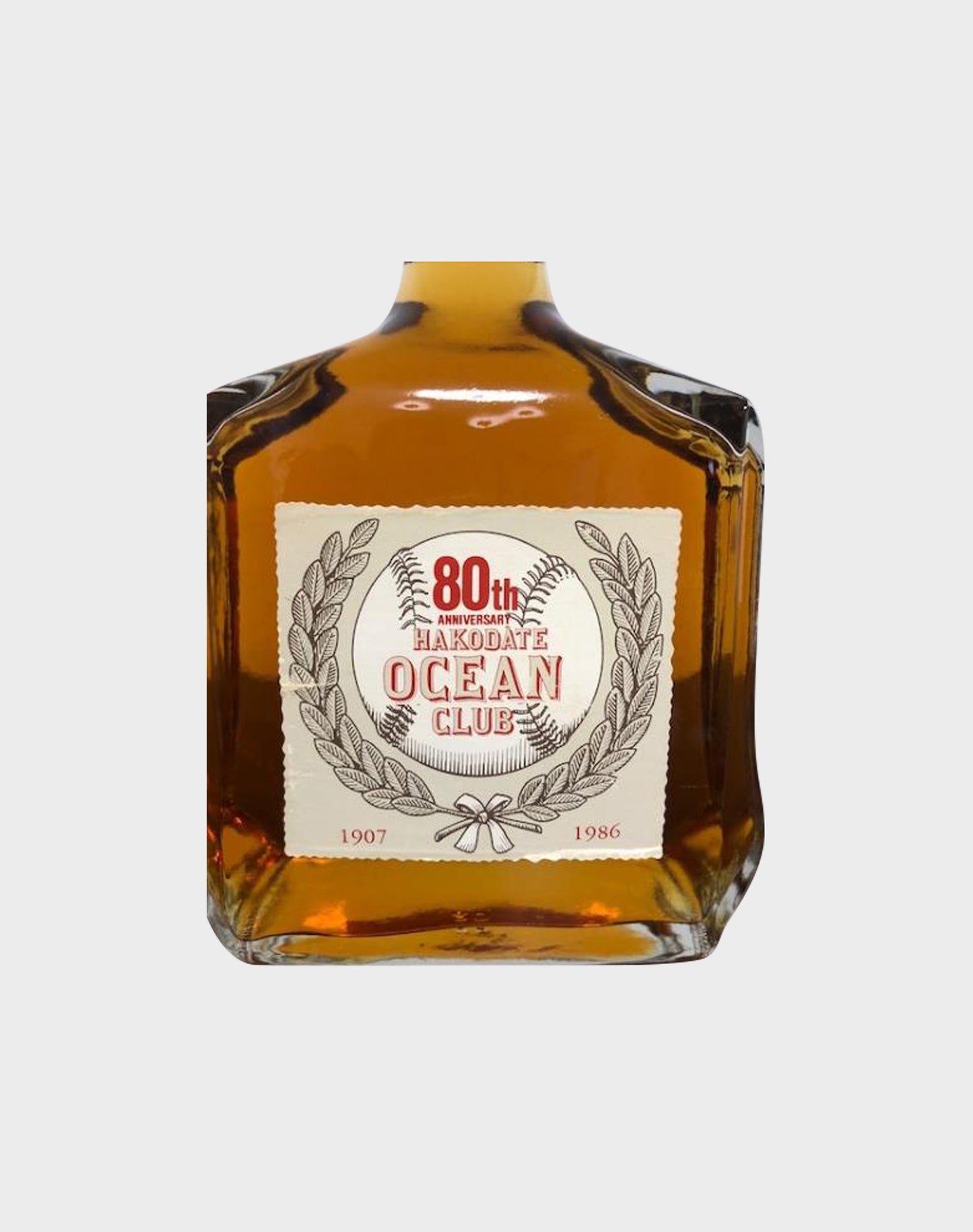 Hakodate Ocean Club 80th Anniversary Commemorative Bottle