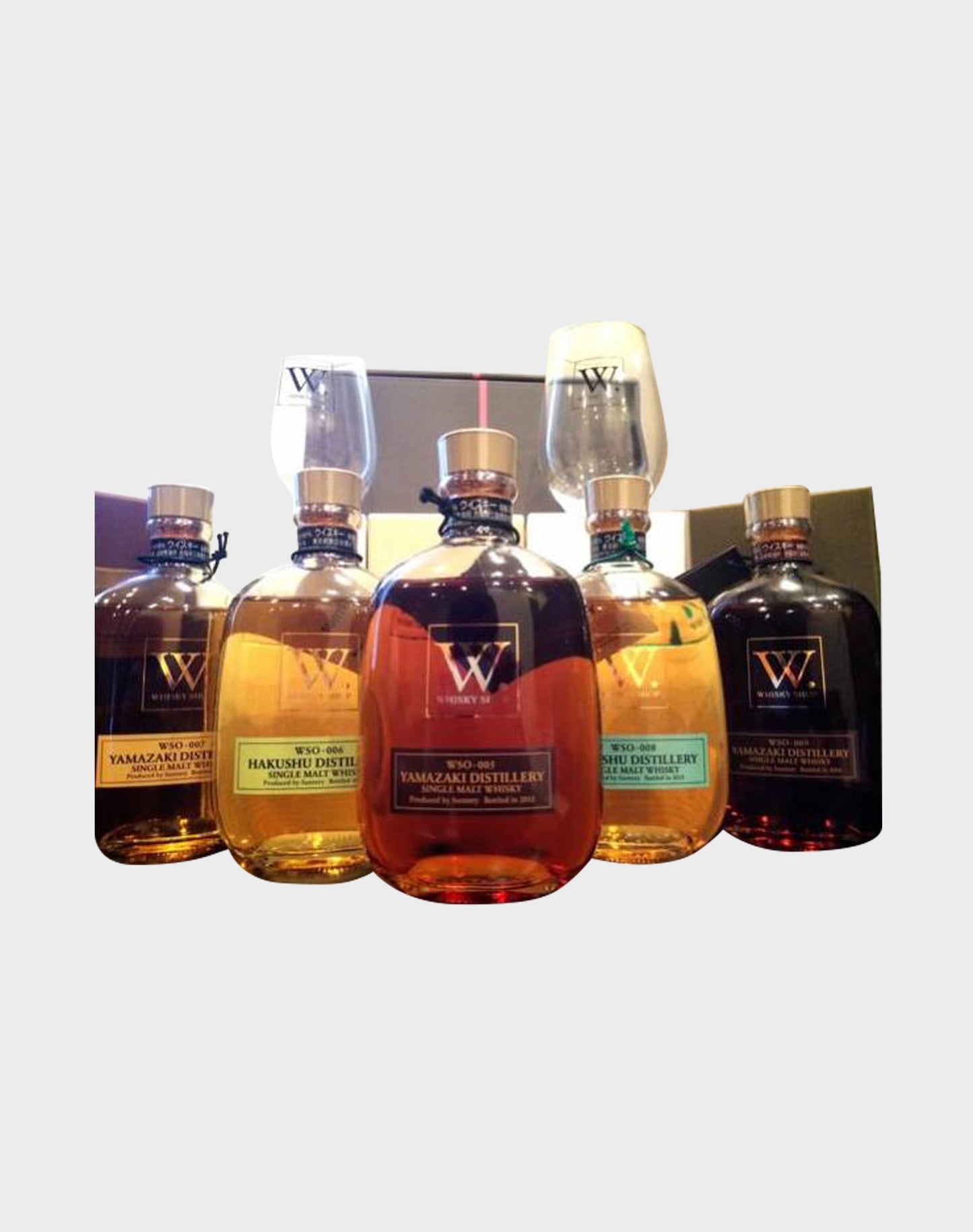 Suntory Hakushu W. Shop Whisky No. 5-9 Set