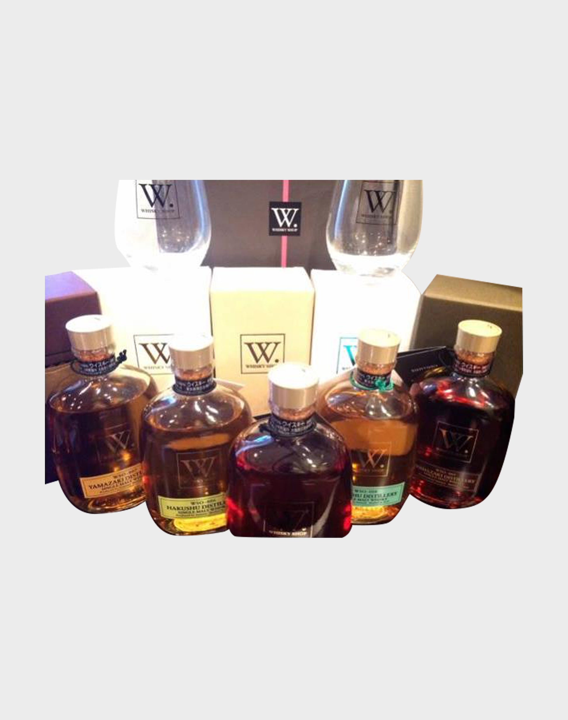 Suntory Hakushu W. Shop Whisky No. 5-9 Set