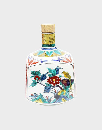 Suntory Hibiki 21 Year Old Kutaniyaki Ceramic Bottle