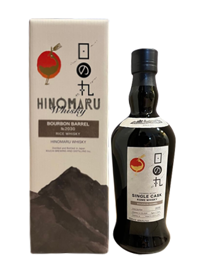 Hinomaru Whisky Bourbon Rice Whisky Barrel No. 2030