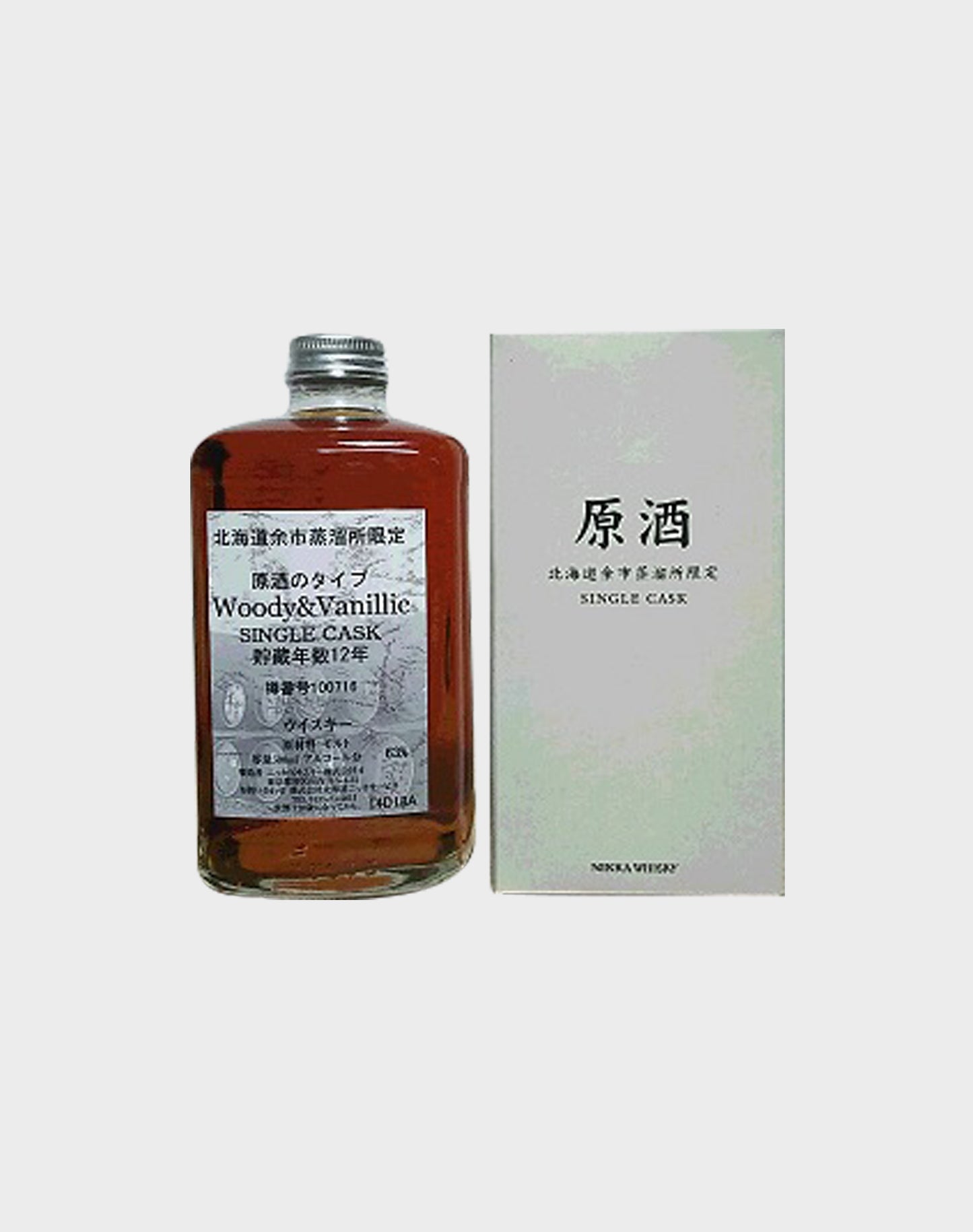 Nikka Single Cask Hokkaido Woody & Vanillic 12 Year Old Whisky