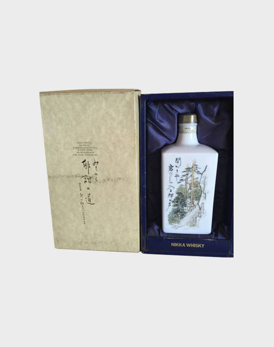 Nikka Whisky Ceramic Bottle 1989 Released