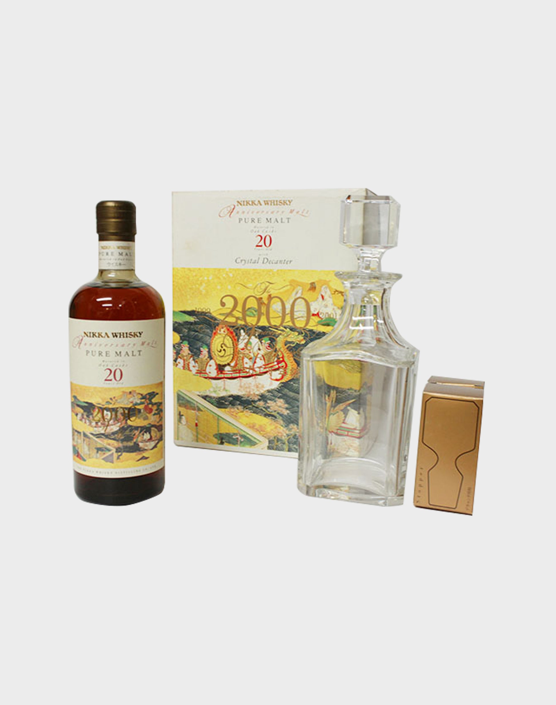 Nikka Whisky Pure Malt 20 Years Old With Original Decanter