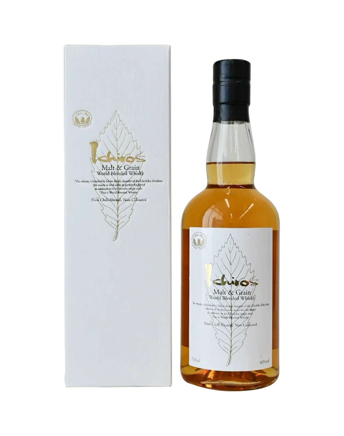 Ichiros Malt & Grain World Blended Whisky - dekantā Ichiros Malt & Grain World Blended Whisky - dekantā