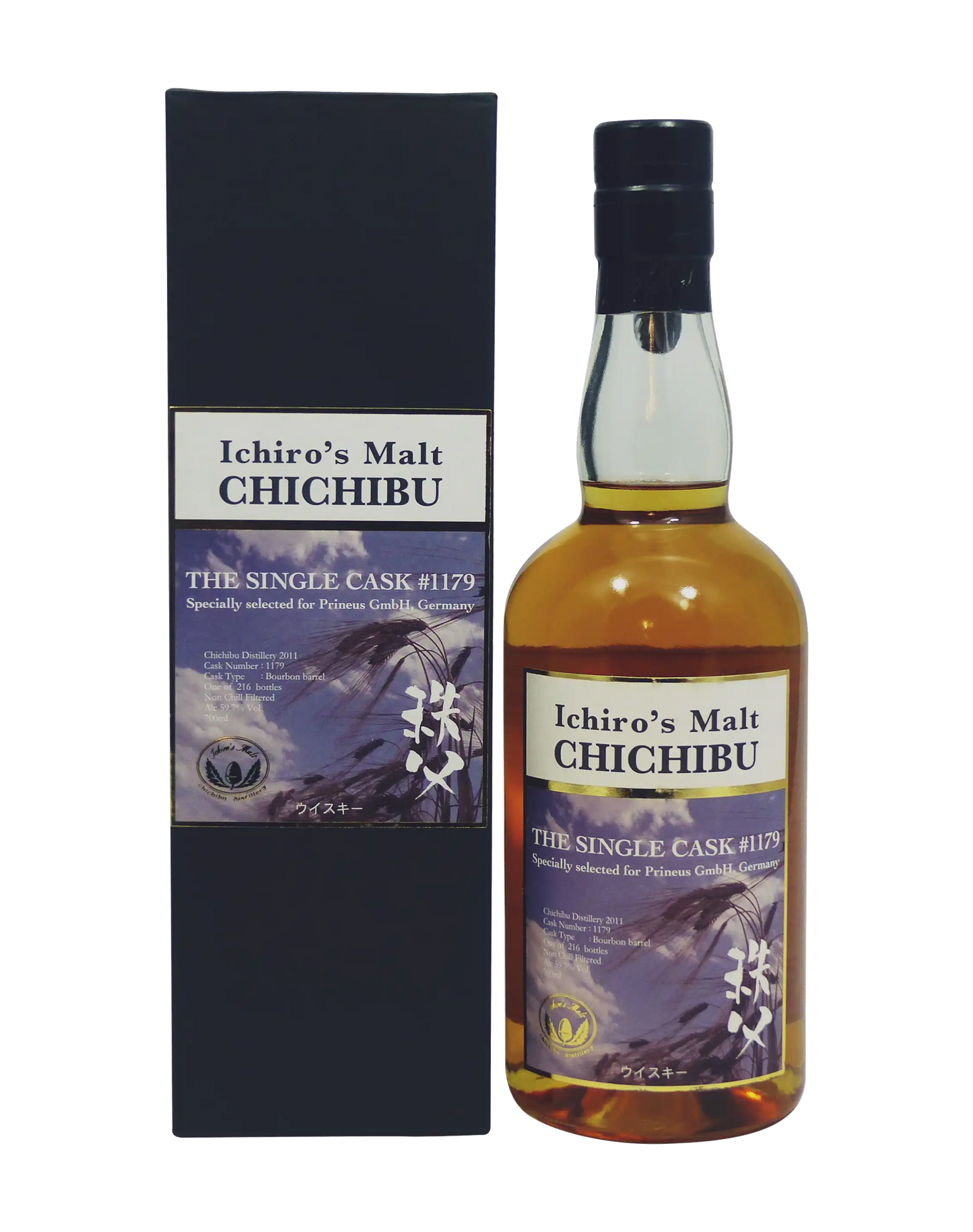 Ichiro's Malt Chichibu 2011 Single Cask #1179 - Germany Exclusive