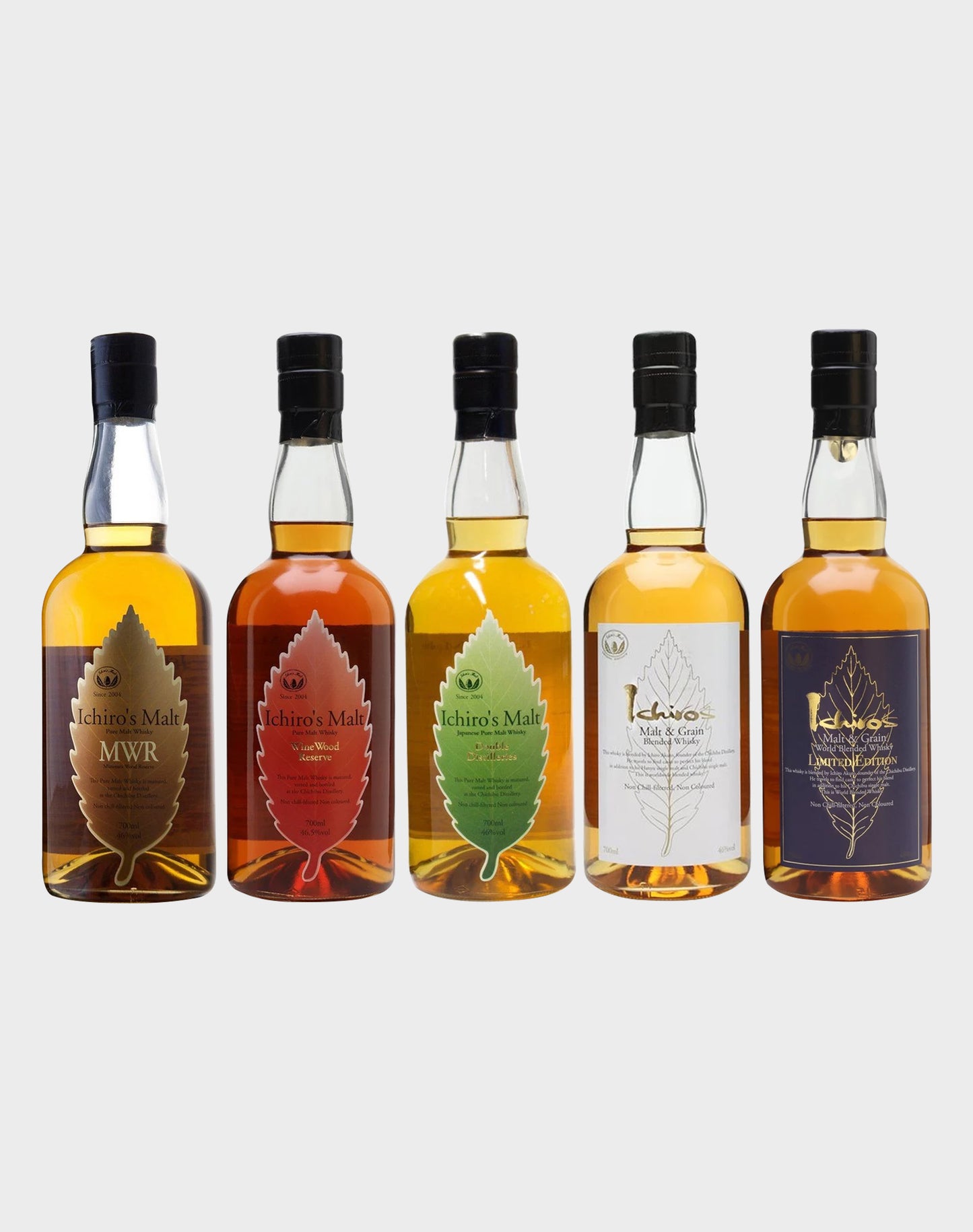 Ichiro's Malt - Chichibu Leaf Set (5btls)