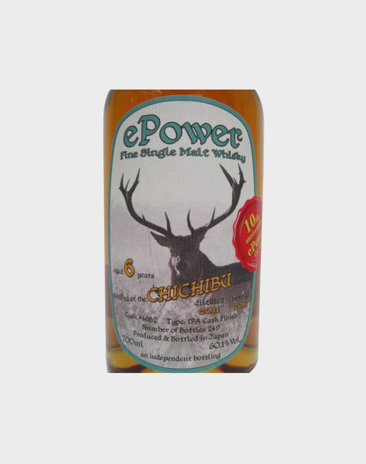 Ichiro's Malt Chichibu - ePower Fine Single Malt  6 Year Old Whisky