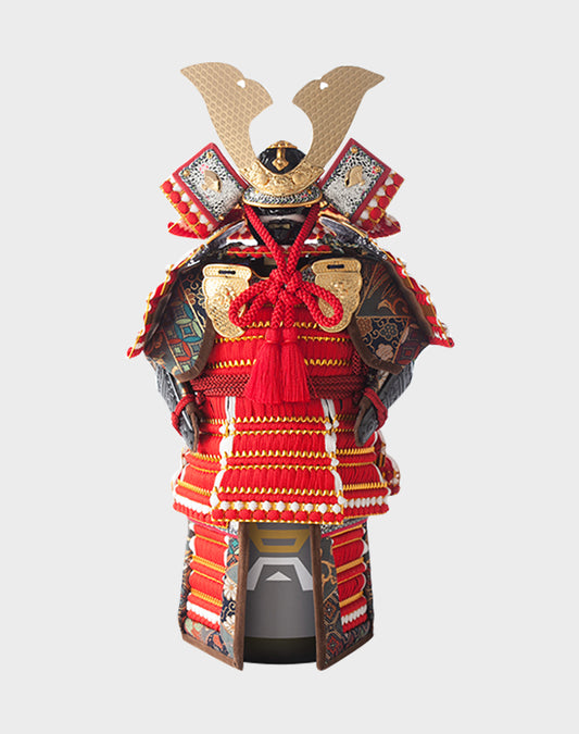 Japanese Armor Bottle Cover – Minamotono Yoshitune (Pre-Order)