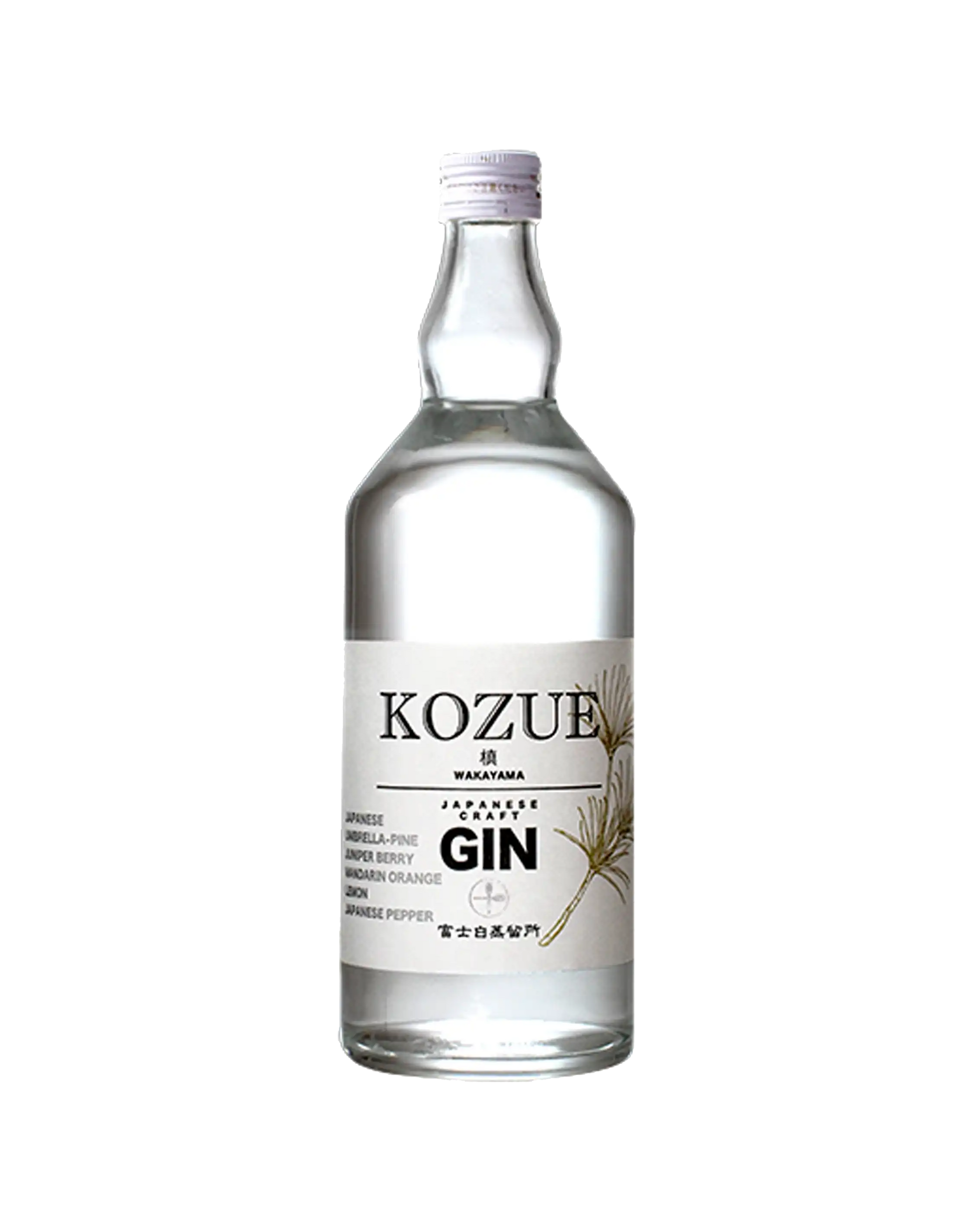 Japanese Craft Gin Wakayama Kozue