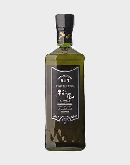 Japanese Dry Gin Double Cask Finish – Sakurao Distillery