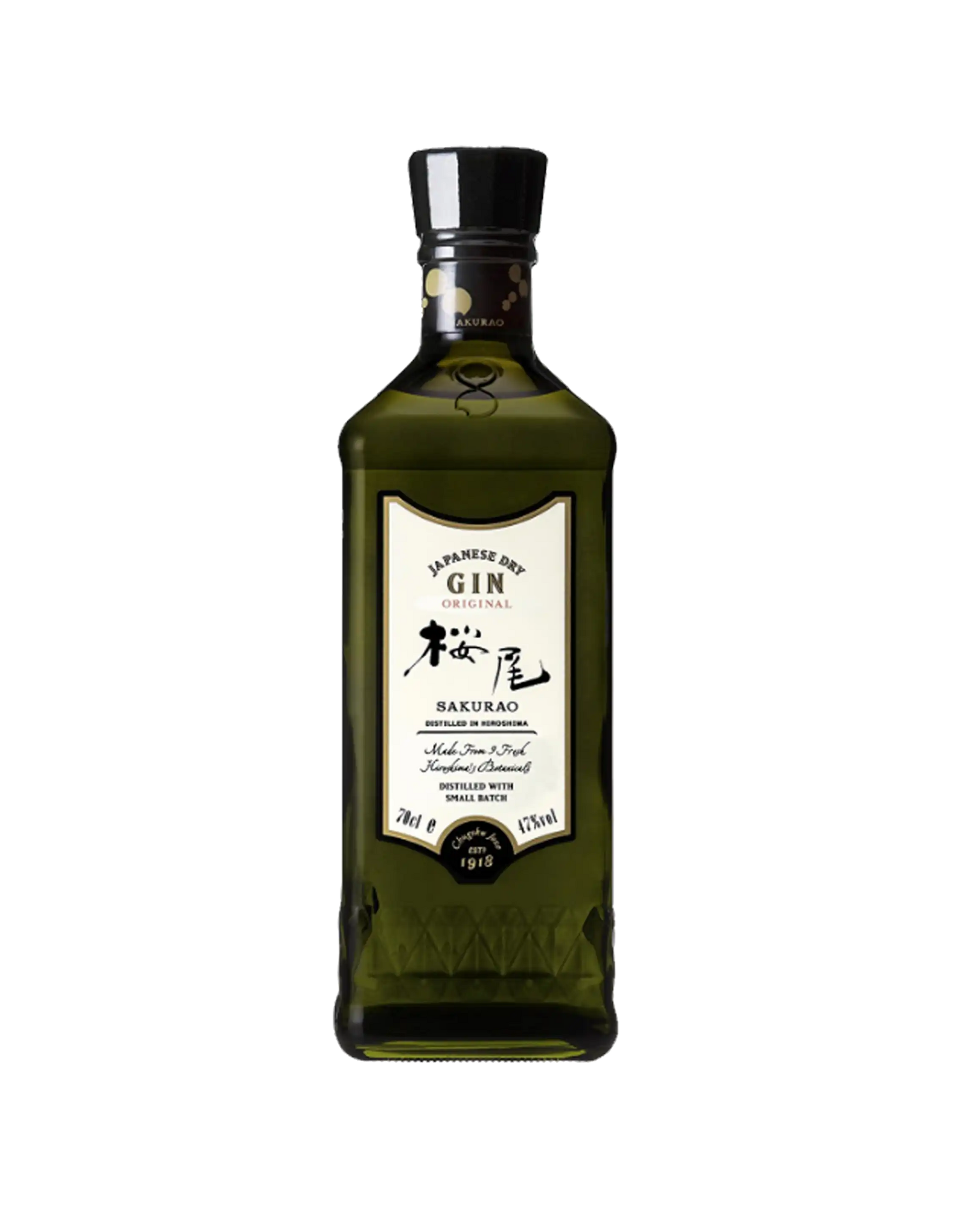 Sakurao Dry Japanese Gin Original Online | dekantā