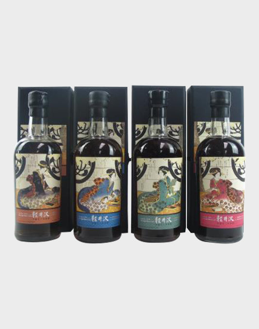 Karuizawa 1999/2000 Geisha Single Casks 4 Bottles Set