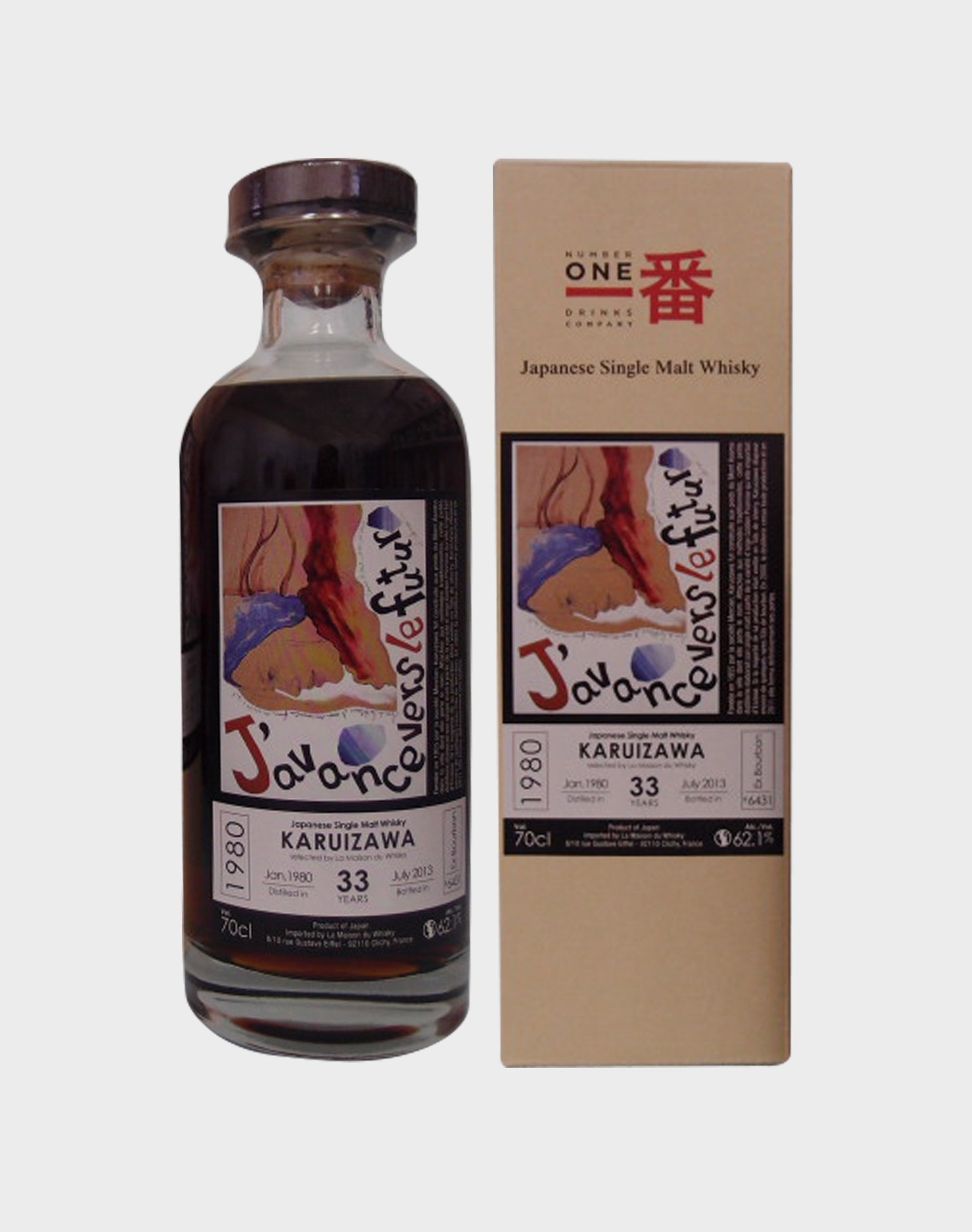 Karuizawa 1980 33 Year Old J'avance Vers Le Futur Single Cask #6431