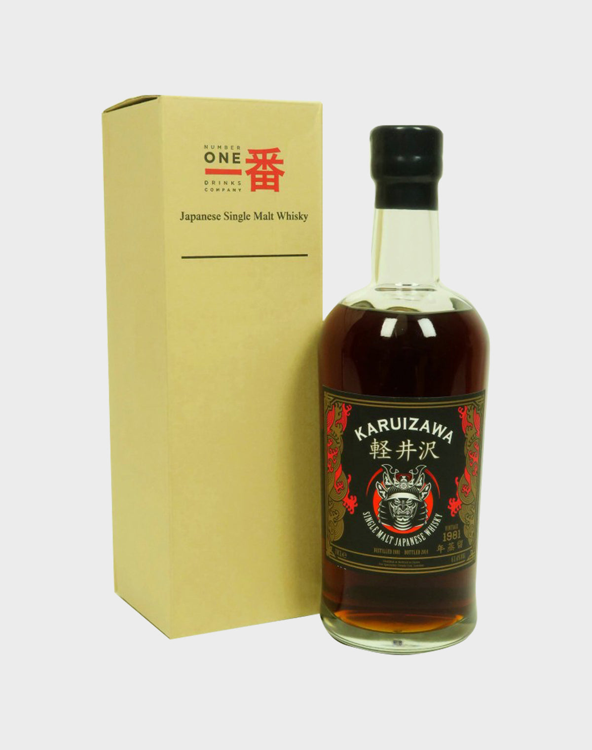 Karuizawa Black Samurai 1981 Cask #4943