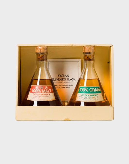 Karuizawa Ocean Blender's Flask 100% Malt Gift Set