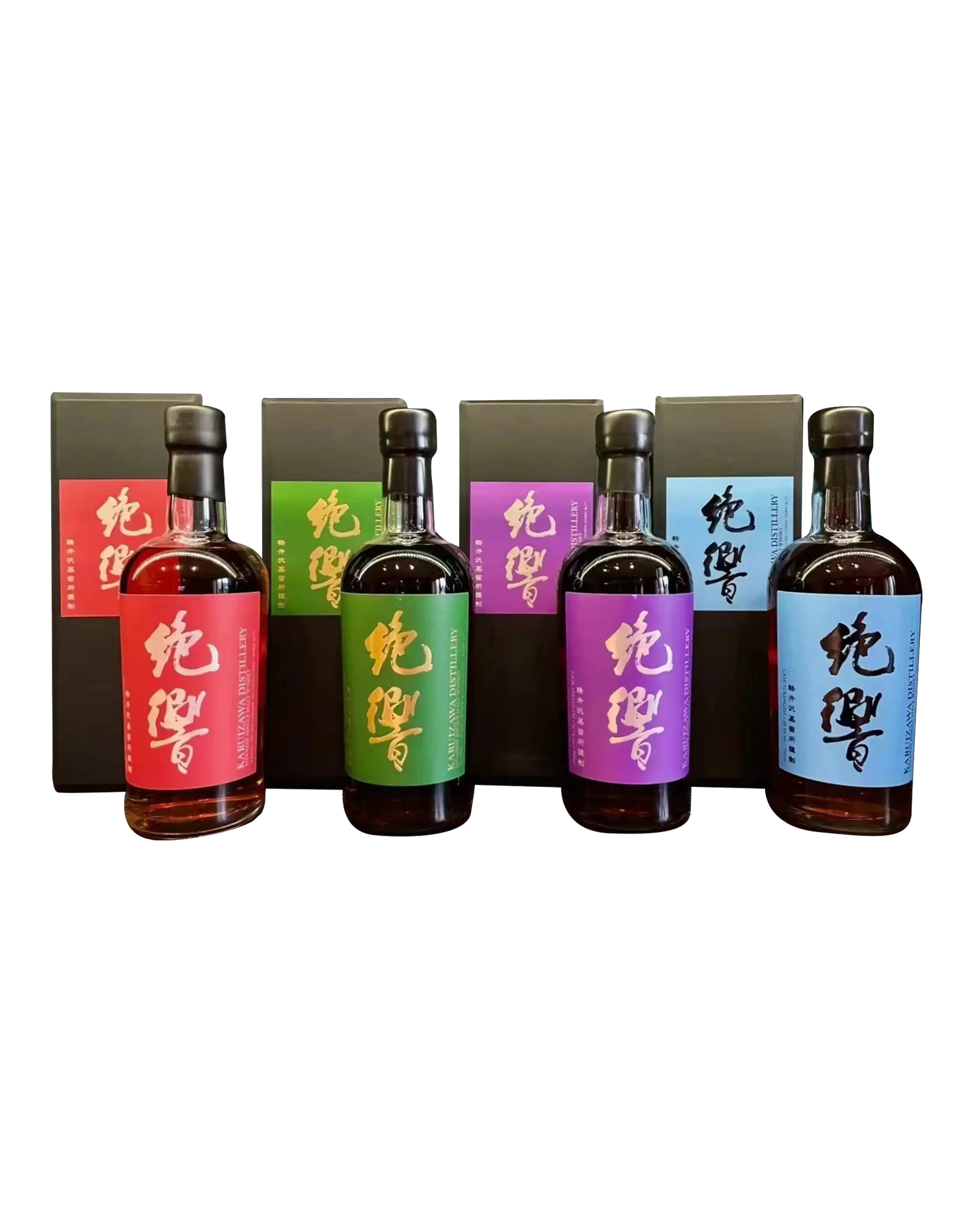 Karuizawa the Masterpieces in Eight Colours: Batch 2 - 4 bottles Set (Price Upon Request)