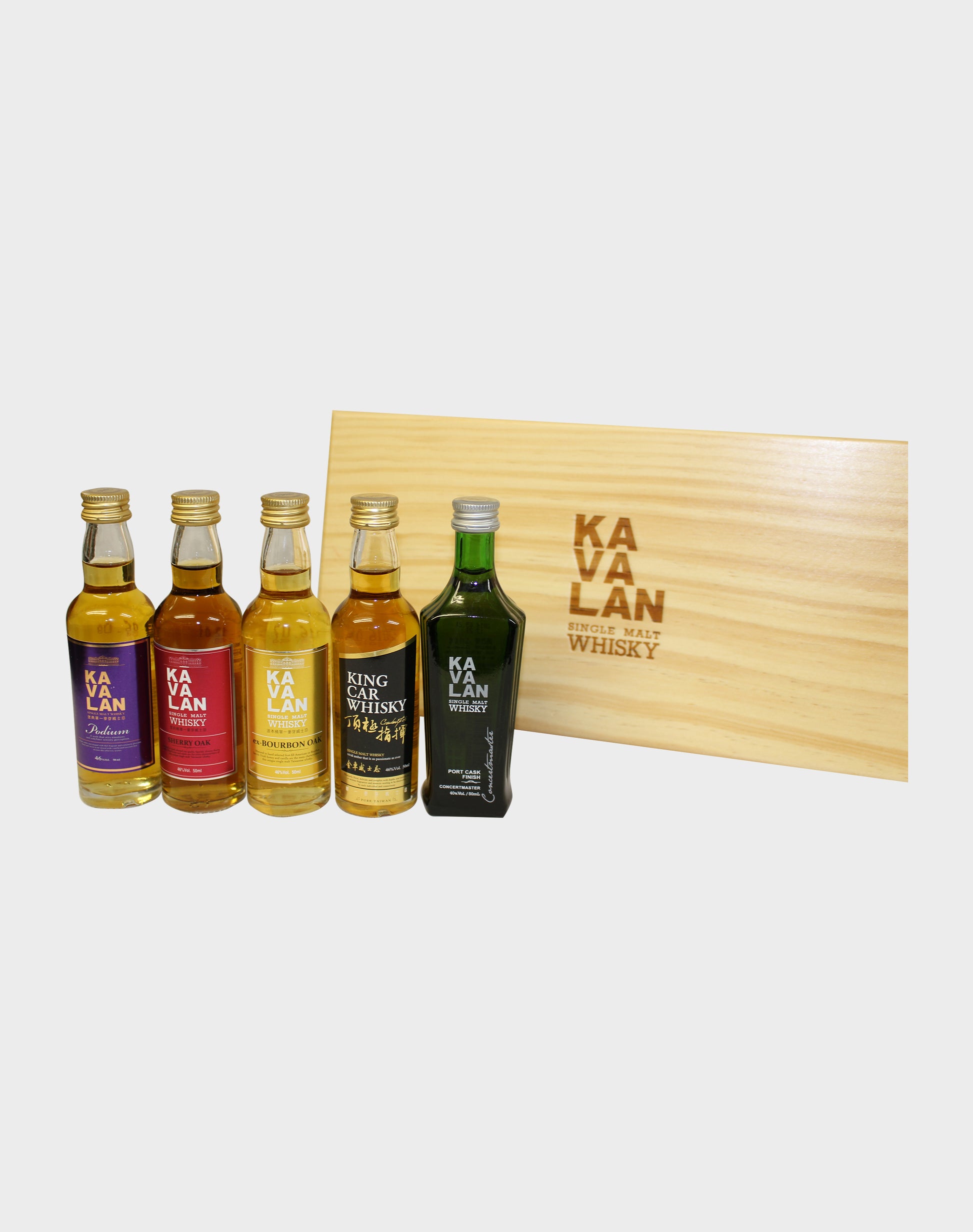 Kavalan Single Malt Tasting Collection