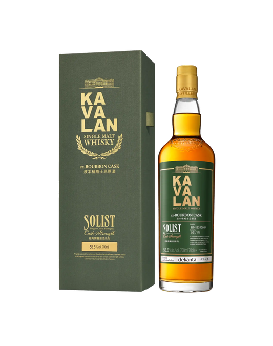 Kavalan Solist Ex-Bourbon Cask (dekantā Exclusive)