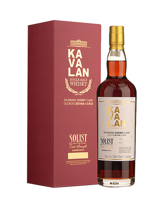 Kavalan Solist Oloroso Sherry Single Cask Strength (Square Box)