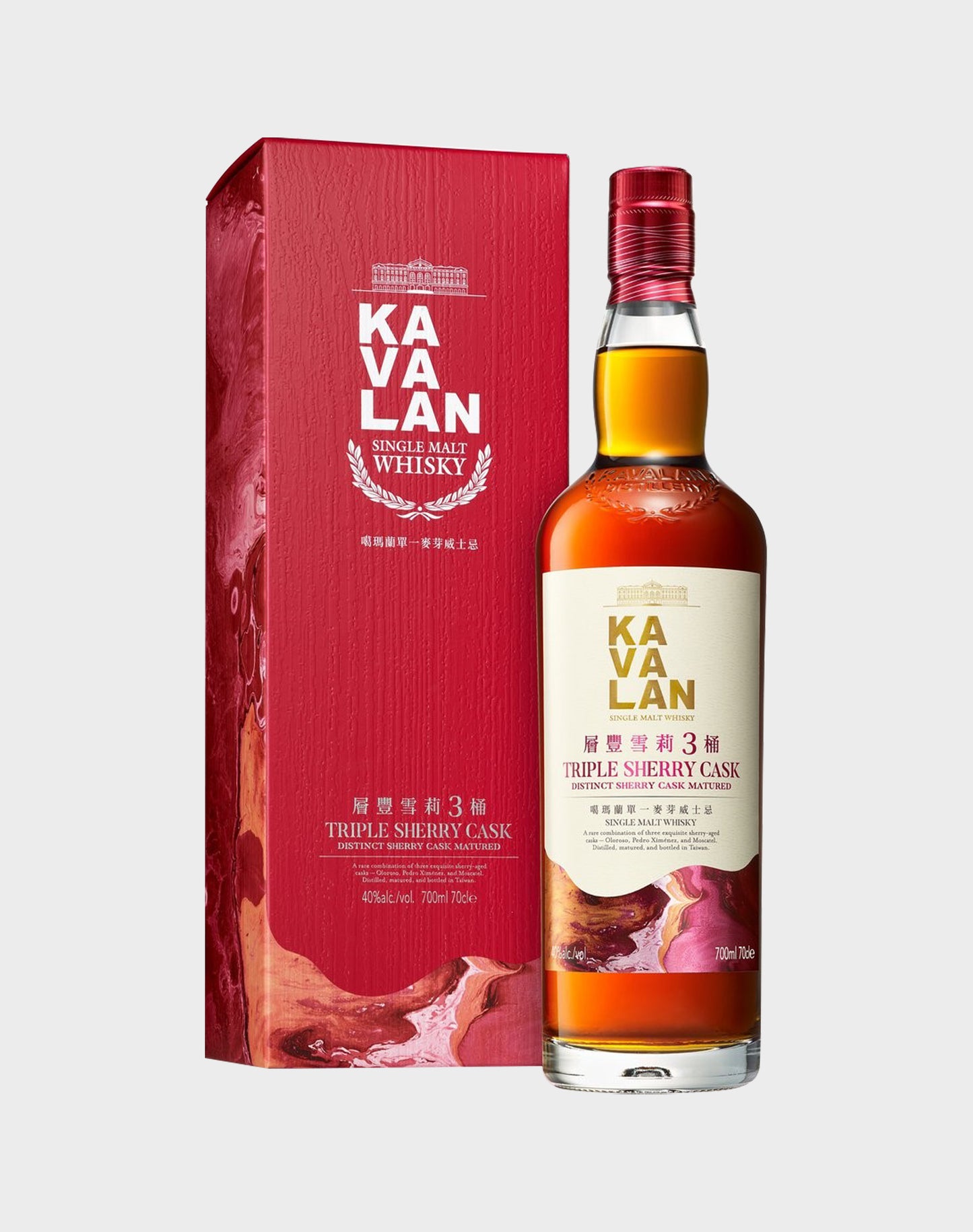 Kavalan Triple Sherry Cask Single Malt Whisky