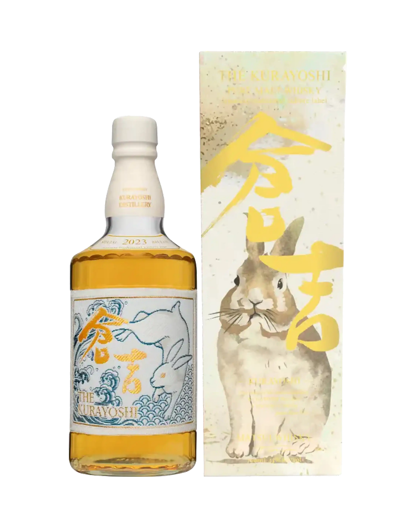 Kurayoshi 2023 Pure Malt Zodiac Label - Rabbit