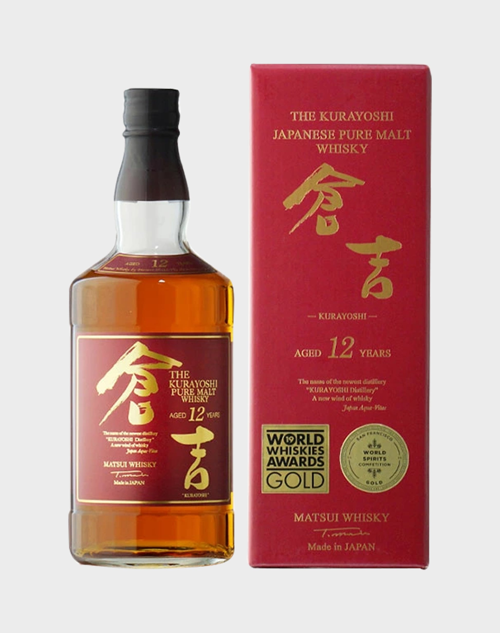 Kurayoshi Pure Malt 12 Year Old Red Label