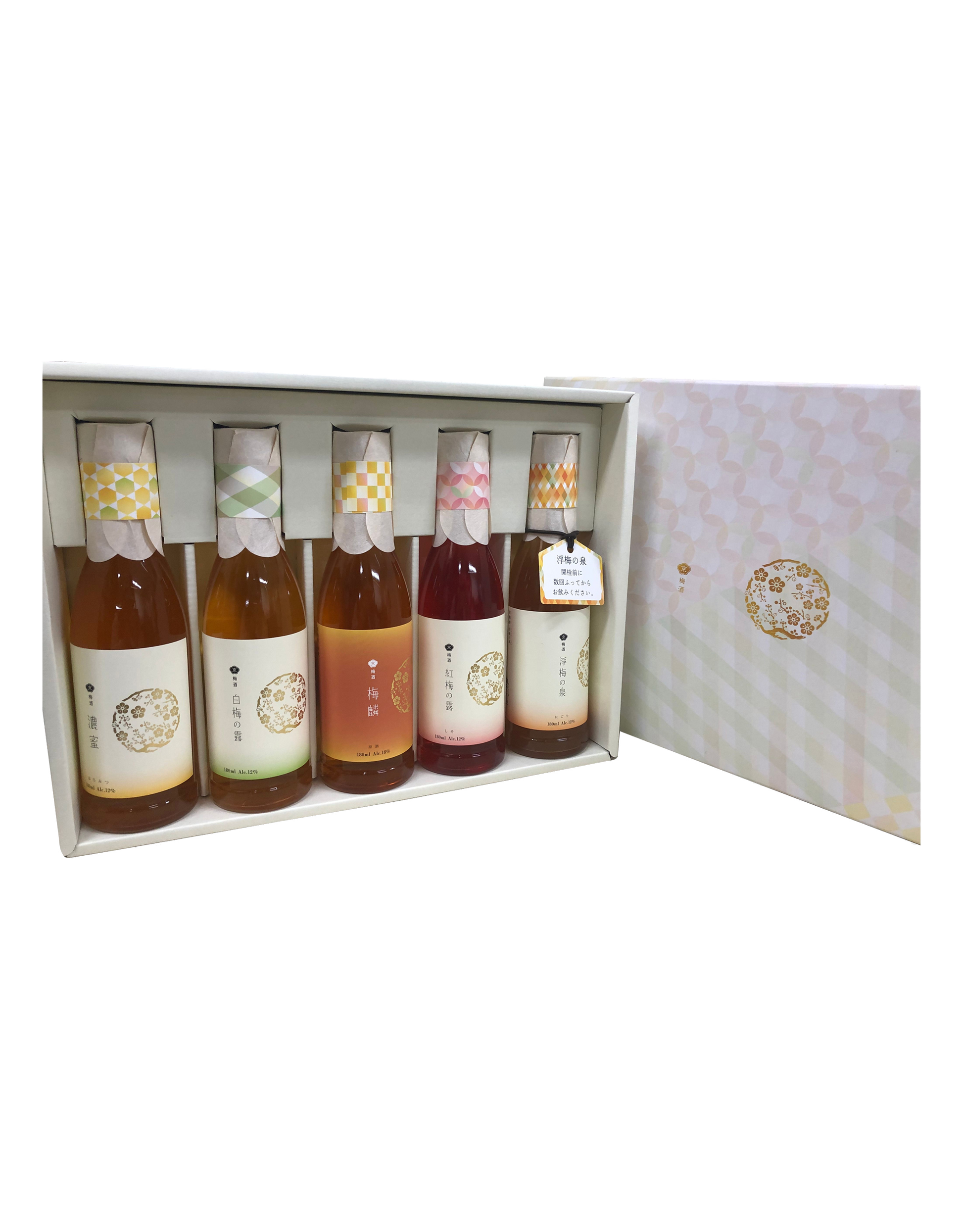 Kyoto Plum Wine (5 Bottles Set)